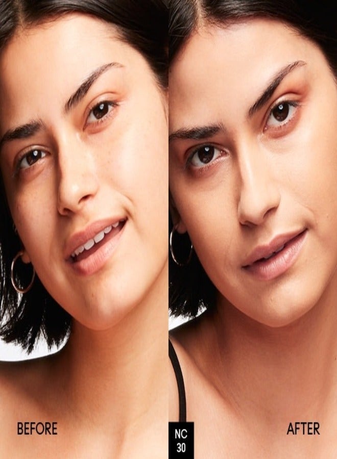 MAC Cosmetics MAC Studio Fix Fluid SPF 15 Foundation NC30 – 24HR Long-Wear, Matte Finish, Oil Control, Medium-to-Full Coverage - Image 2