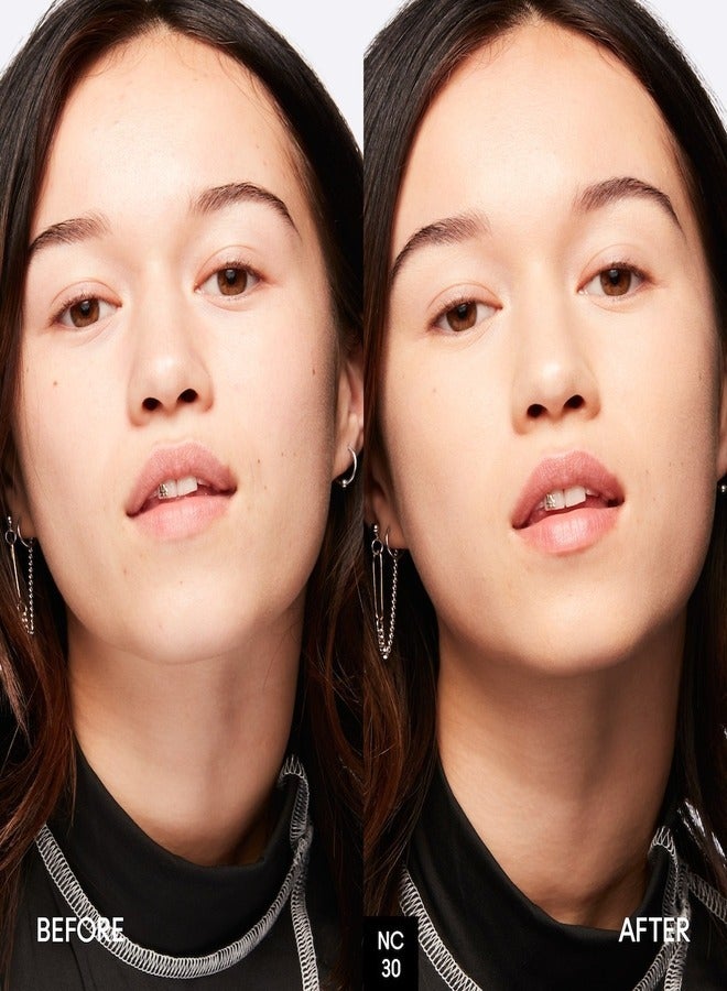 MAC Cosmetics MAC Studio Fix Fluid SPF 15 Foundation NC30 – 24HR Long-Wear, Matte Finish, Oil Control, Medium-to-Full Coverage - Image 3