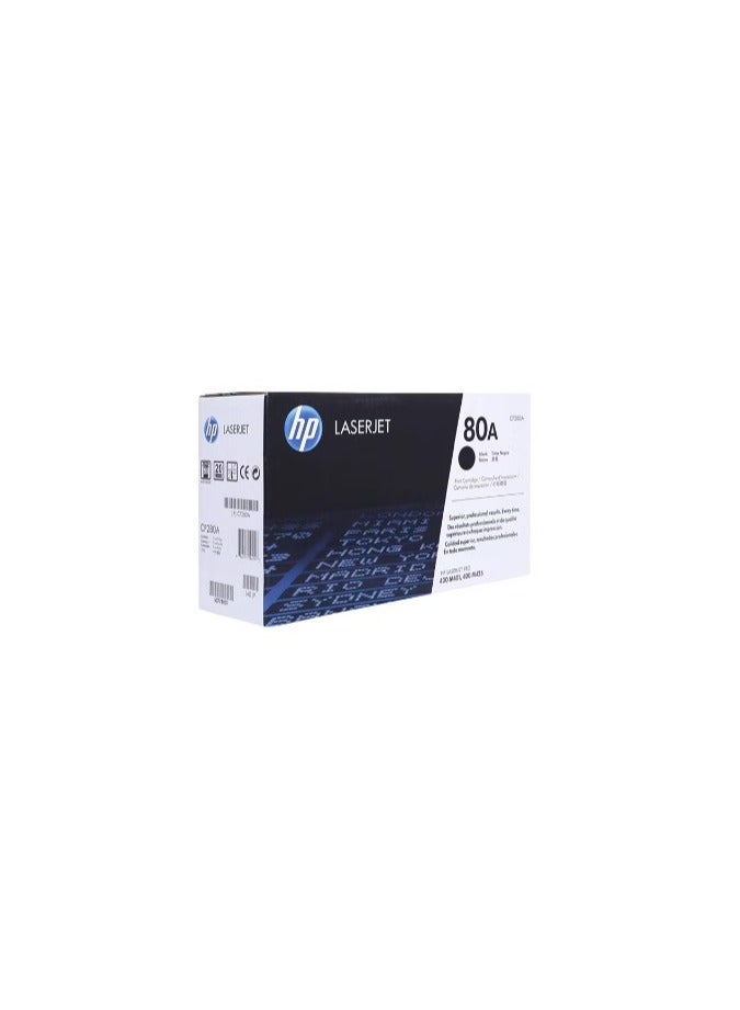 HP 80A Original LaserJet Toner Cartridge Black BLACL - Image 2