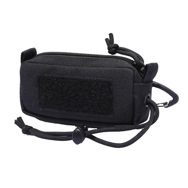 Multifunctional Tactical Key Bag Edc Coin Storage Drawstring Portable Clutch Bag Outdoor Sports Waist Bag - Image 5