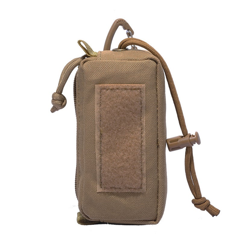 Multifunctional Tactical Key Bag Edc Coin Storage Drawstring Portable Clutch Bag Outdoor Sports Waist Bag - Image 1