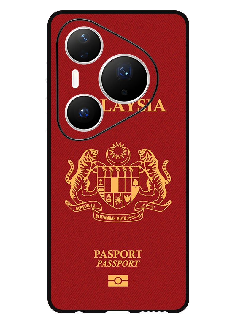 Theodor Case Compatible with Huawei Pura 80 Pro 6.8 Inch Protection Shockproof Bumper Cover Malaysia Passport - Image 1