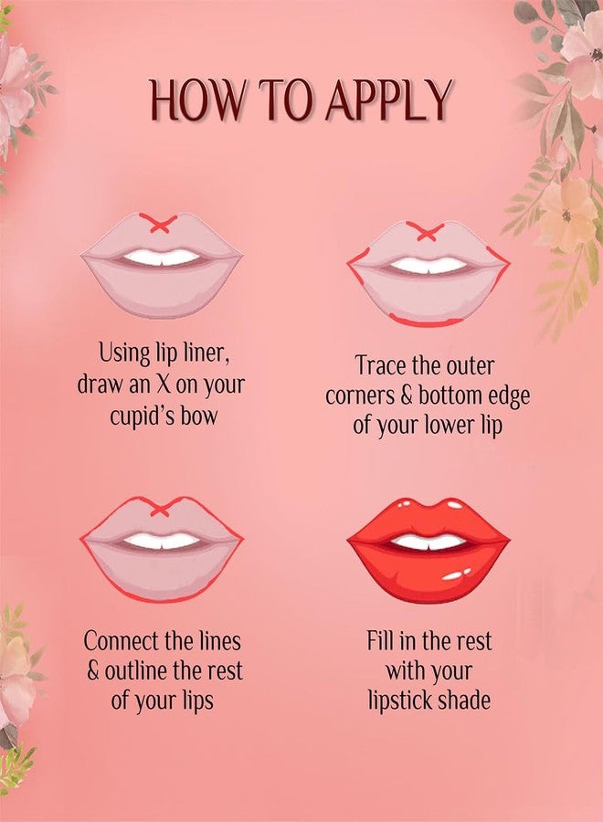 FLiCKA Tomato Liquid Matte Lipstick Transfer Proof, Smudge Proof, Non-Sticky, Creamy Lightweight Shade 2 & Shade 5 Combo - Image 5