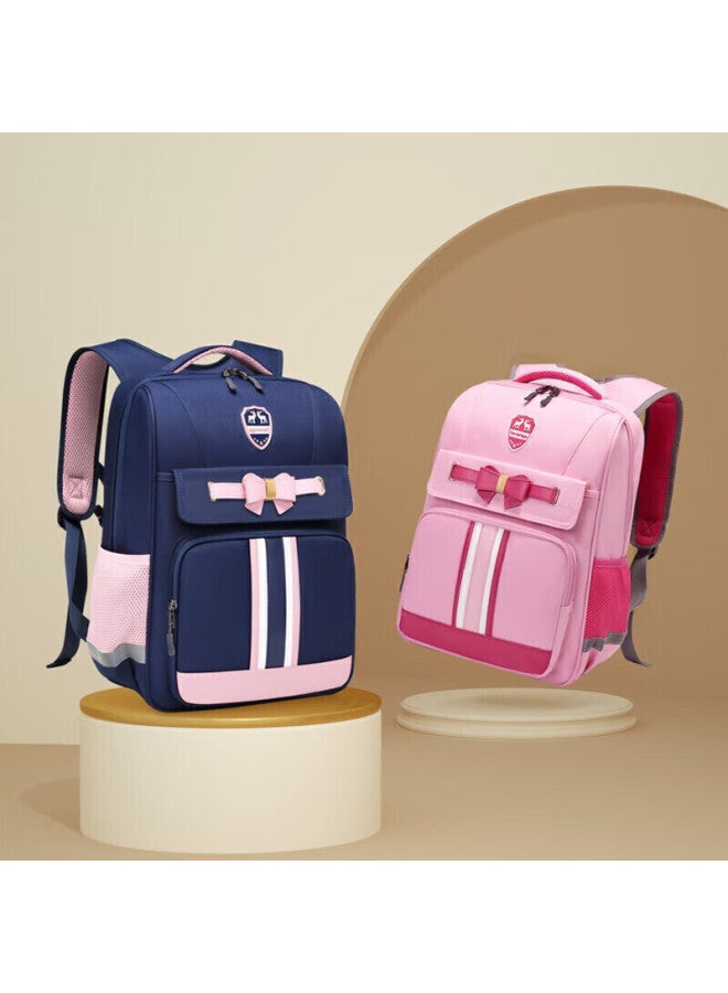 Ninth Castle The Ninth Castle Elementary School Backpack For Girls Grades 1-3 Large Capacity Spine-protecting Lightweight Backpack For Boys - Image 3