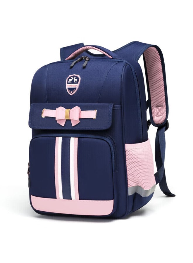 Ninth Castle The Ninth Castle Elementary School Backpack For Girls Grades 1-3 Large Capacity Spine-protecting Lightweight Backpack For Boys - Image 5
