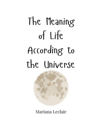 The Meaning of Life According to the Universe - pzsku/Z3CB5AB55C4D546830438Z/45/1748328924/6fbed237-e3ab-419c-a7c1-8958901e4b2f