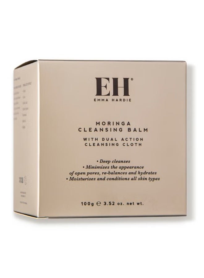 Emma Hardie Moringa Cleansing Balm with Professional Cleansing Cloth 100g - Image 3