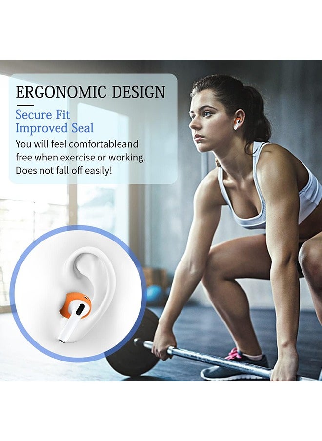 Beauenty - 5-Pairs Ear Tips Covers for AirPods 3, Anti-Slip Dust Silicone Ear Covers Accessories Compatible with AirPods 3rd Generation, Fit in The Charging Case - Image 1