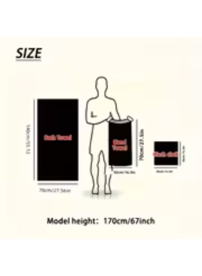 erorex 24pcs Ultra Soft Bath Towel Set, Coral Fleece Towel Bath Towel Washcloth Set, 16pcs 35 x 35cm Washcloth, 6pcs 42 x 70cm Hand Towels, 2pcs 70 x 140cm Bath Towels, Quick-Dry, Fast Absorbing, Lightweight, Perfect for Home, Hotel, Camp, travel and Spa - Image 3