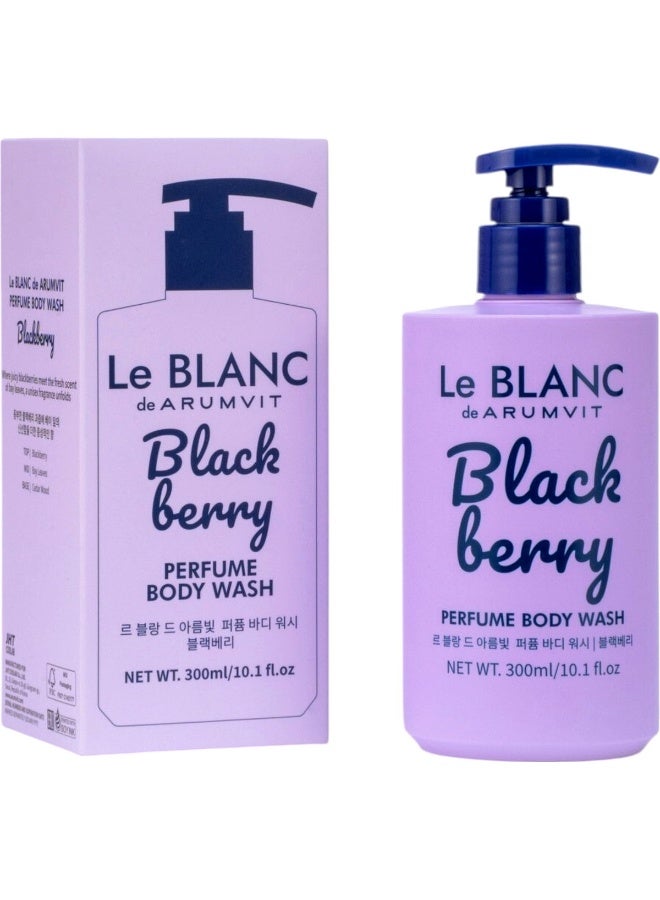 LE BLANC De Arumvit Blackberry Perfume Body Wash 300 ML - Image 2