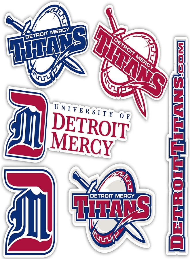 Desert Cactus University of Detroit Mercy Sticker UDM Titans Sticker Vinyl Decals Laptop Water Bottle Car Scrapbook T2 (Type 2) - Image 1