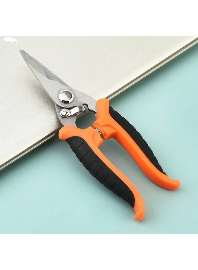 1pc Electrician Scissors Stainless Steel Multi Functional Wire Groove Iron Sheet Cutter - Image 5