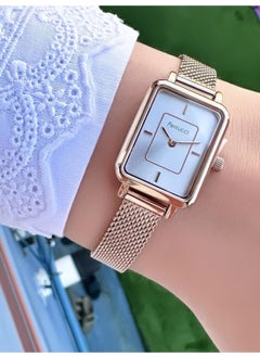 Ferrucci Rectangular Women's Mesh Strap Wristwatch  - Image 1