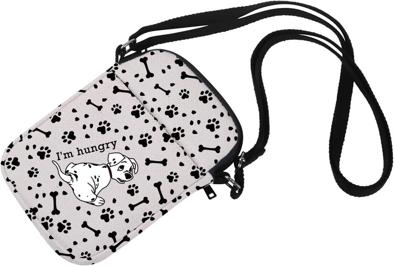 101 Dogs Cartoon Movie Inspired Rolly Lover Gift Im Hungry Cosmetic Bag Dalmatians Movie Fans Gift