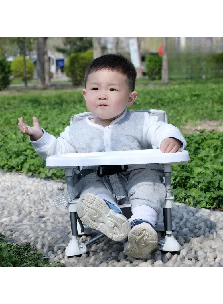 general High chair is portable foldable multi-functional baby outdoor dining seat baby high chair is comfortable to sit in suitable for aged 6-36 months - Image 1