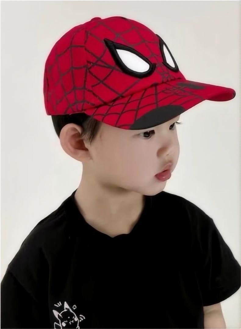 Marvel Spider-Man Hats For Kids Outdoor Cartoon Adjustable Sunnet Hats  - Image 1