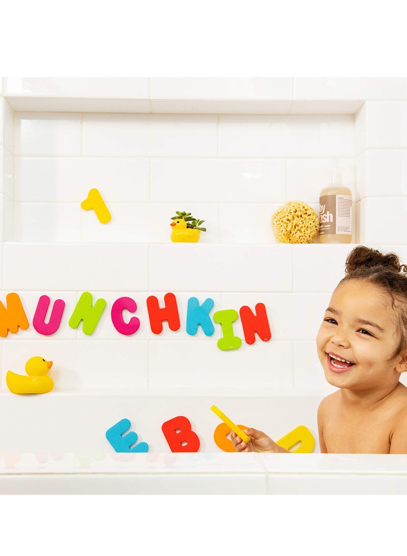 دوركو 36 رغوة حمام الحروف والأرقام ، العصي بسهولة ، قابلة لإعادة الاستخدام ، سريعة الجافة ديكور حمام لعبة الحمام للرضيع / الطفل / الطفل الصغير / الأطفال - Image 3