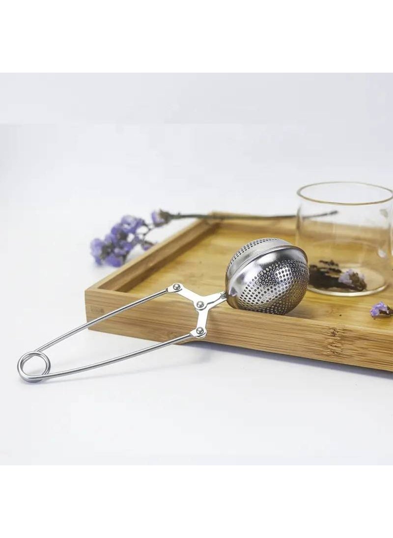 Sphere Design Silver Color Stainless Steel Tea Strainer - pzsku/Z3CB6396C0AB436614756Z/45/_/1728061589/7d59852a-25e7-498a-99d8-1785422f9c35