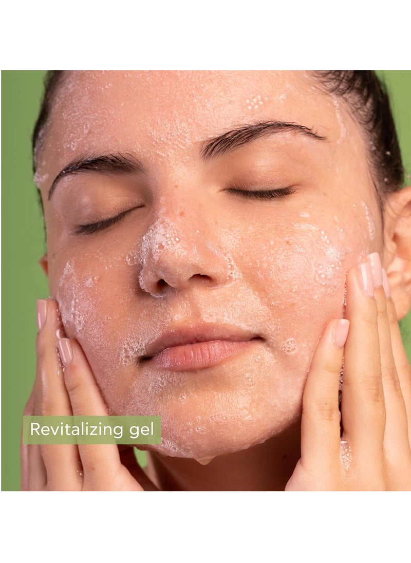 Apivita Apivita Purifying Gel face 200ml - Facial Cleanser - Natural Face Wash with Lime and Propolis - Gently cleanses, Purifies in Depth - Cleansing Gel for Oily Skin  - Image 4