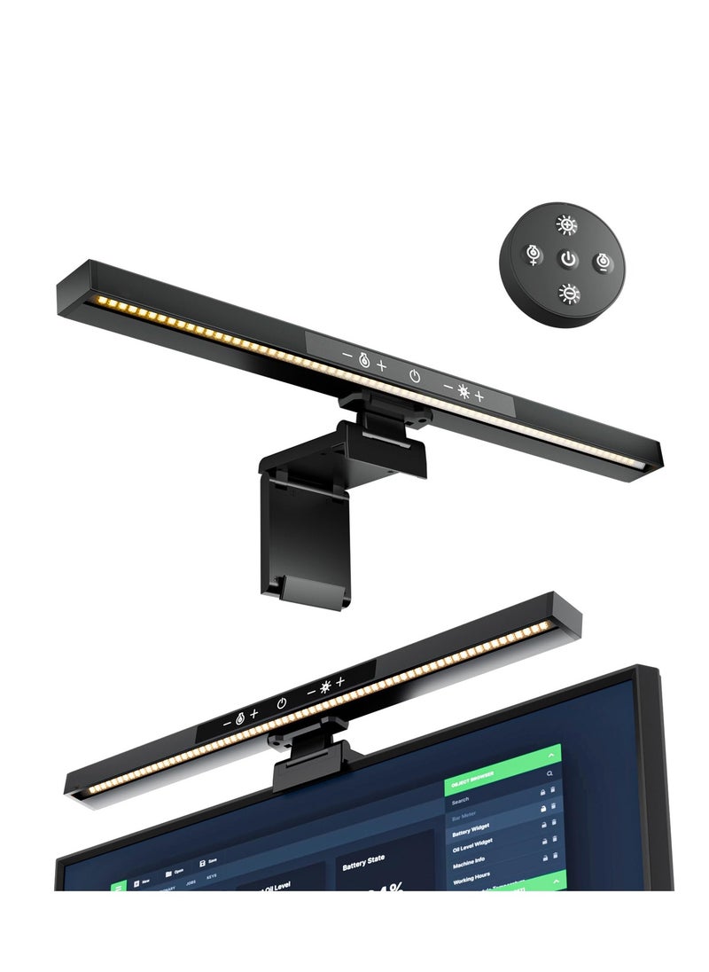 Generic Remote-Controlled USB Monitor Light Bar, Eye-Care Desk Lamp with Stepless Dimming and Adjustable Color Temperature, No Screen Glare for Home Office and Gaming.  - Image 1