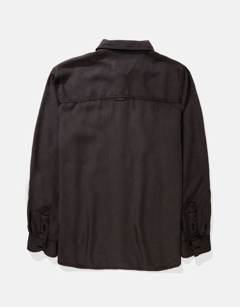 American Eagle AE Long-Sleeve Button-Up Shirt - Image 4