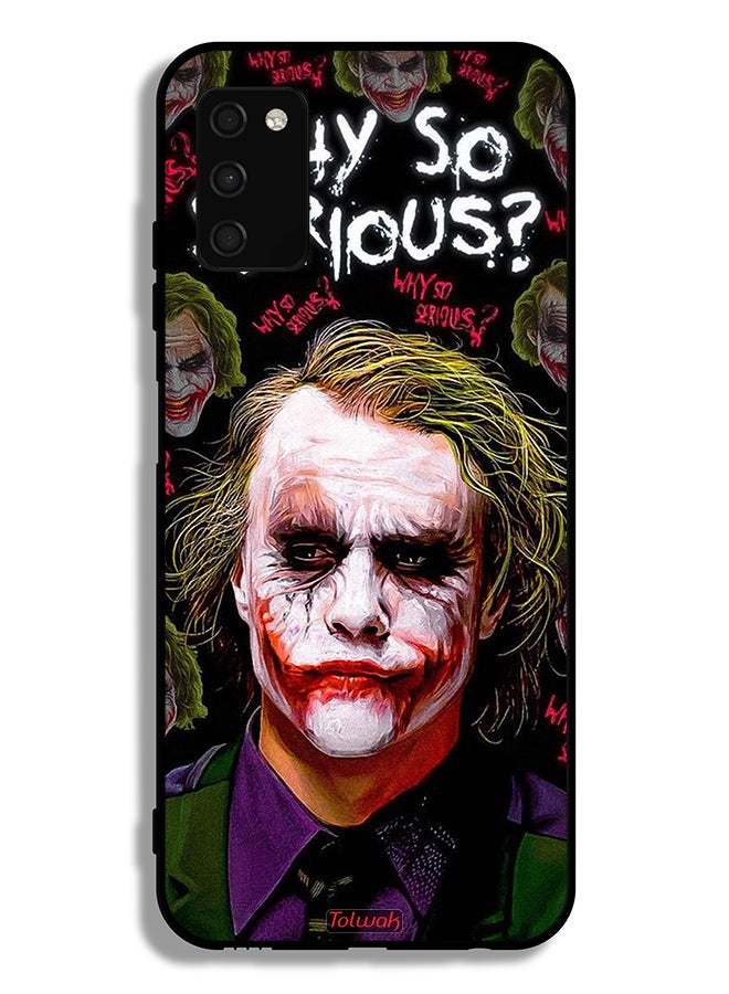Tolwak Samsung Galaxy A03s Protective Case Cover Why So Serious - Image 1