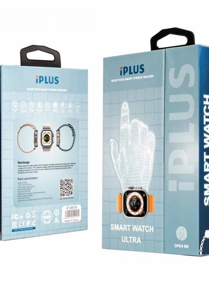 iplus Ultra-precise smartwatch with apps, heart rate, and iPhone Plus calls - Image 2