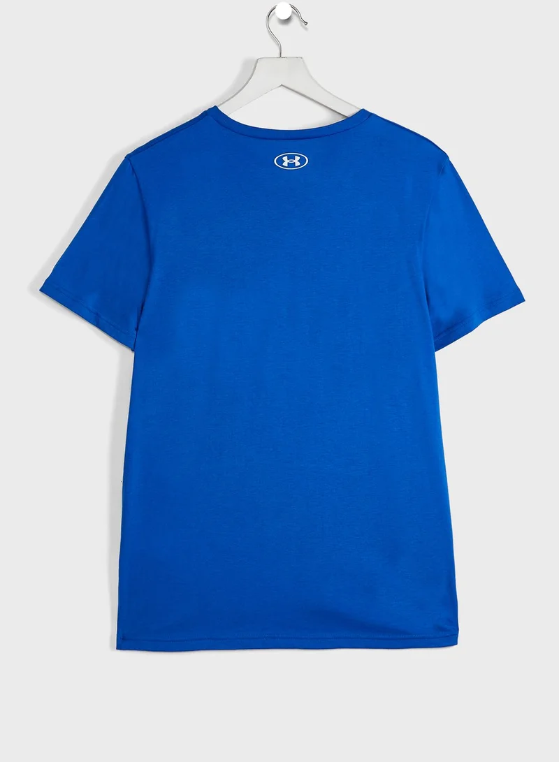 UNDER ARMOUR Youth Sportstyle Logo T-Shirt