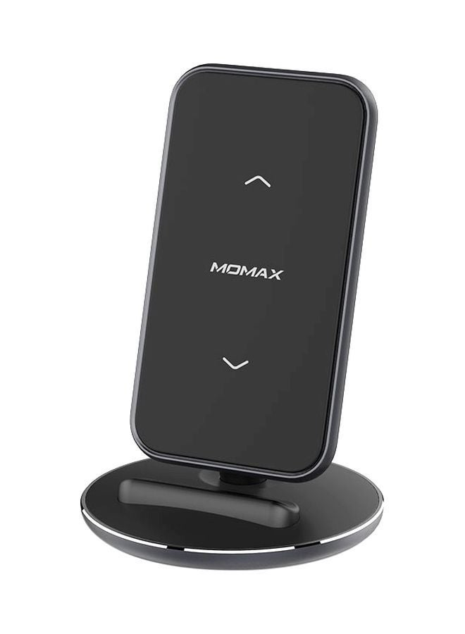Momax Fast Wireless Charger Black - Image 1