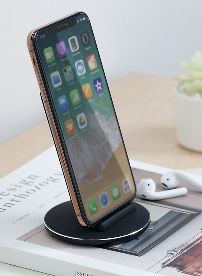 Momax Fast Wireless Charger Black - Image 3