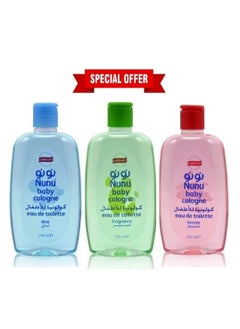 Nunu Nunu Children's Cologne Special Offer 3 in 1 -300 ml 