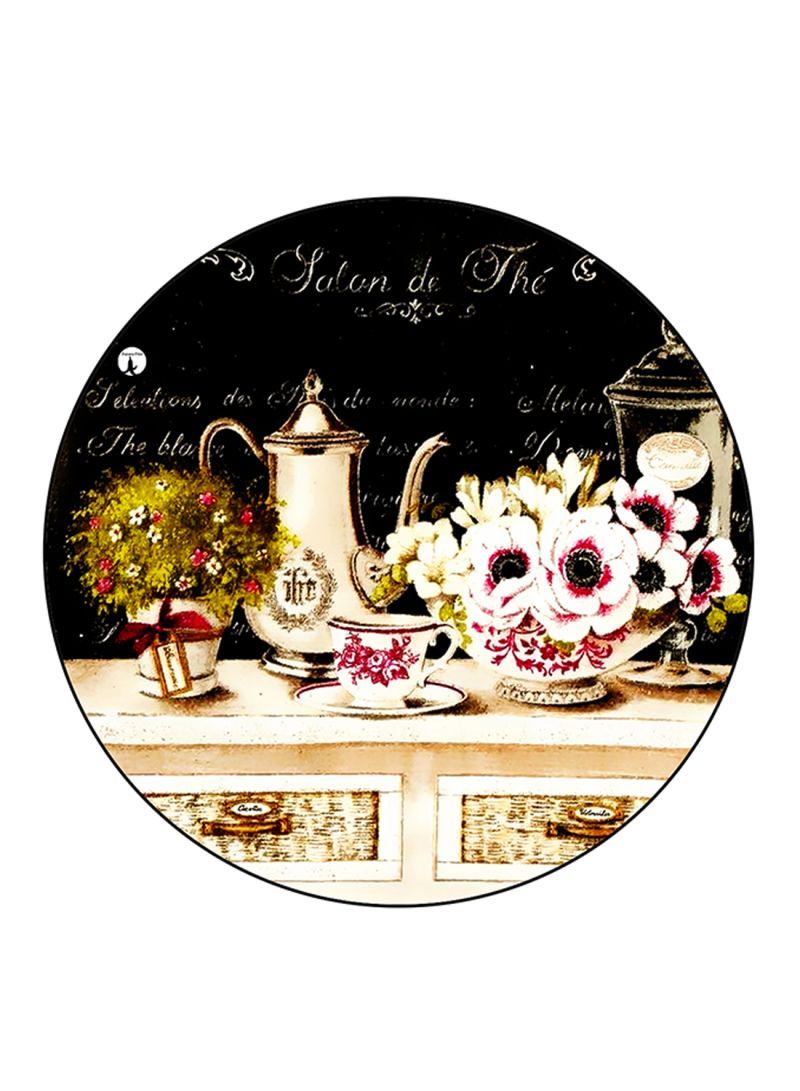 Vintage Art Printed Mouse Pad Multicolour