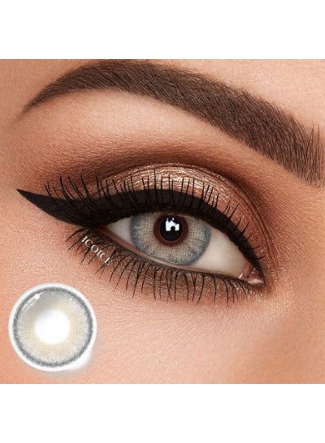 سيدة جديدة عدسات فريش ليدى لاصقه ملونه للعين يومى - درجة بترفلاى - Image 2