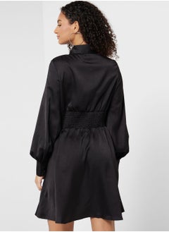 In the style Ruched Waist Shirt Dress  - Image 2