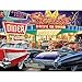 Bits and Pieces 500 Piece Jigsaw Puzzle for Adults 50s Starlite Diner Classic Cars Drive in Jigsaw Puzzle by Larry Jones Completed Puzzle Size 18 x 24 - Image 2