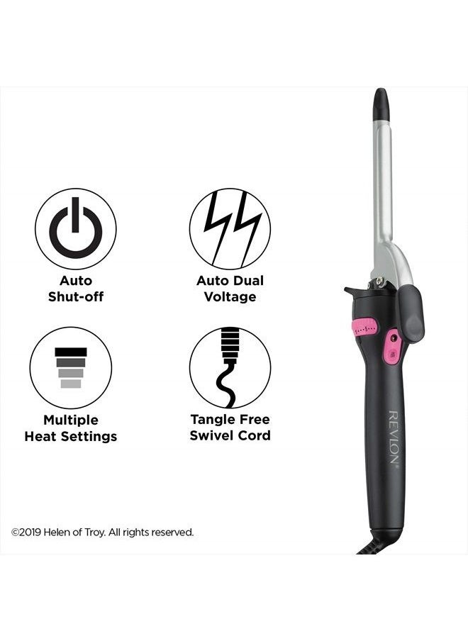 Revlon - Revlon Perfect Heat Triple Ceramic Curling Iron | For Silky Smooth Spiral Curls (1/2 in) - Image 1