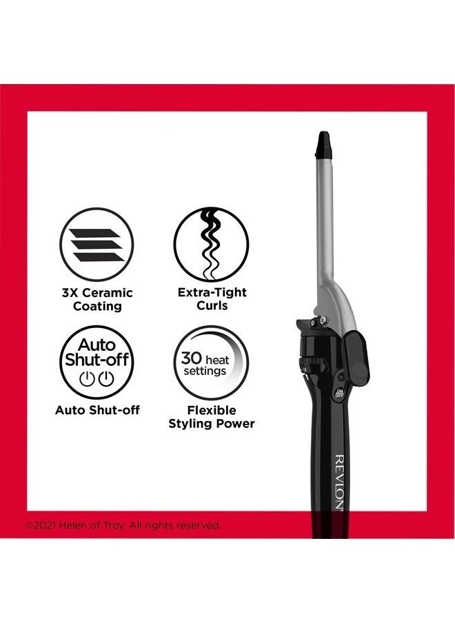 Revlon Revlon Perfect Heat Triple Ceramic Curling Iron | For Silky Smooth Spiral Curls (1/2 in)  - Image 5