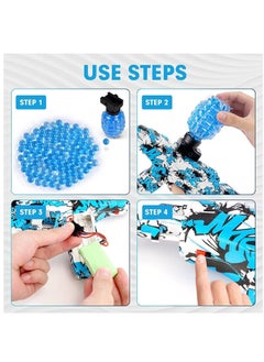 Splatter Ball Gun Gel Blaster: Splat Ball Gun with 45000 Non-Toxic, Eco-Friendly, Biodegradable Water Beads, Gel Ball Toy for Outdoor Activities Shooting Game - pzsku/Z3CB76E7DA72CCBADA6EFZ/45/_/1671809994/5493c316-7299-4f2a-a427-de1ee5d2adde