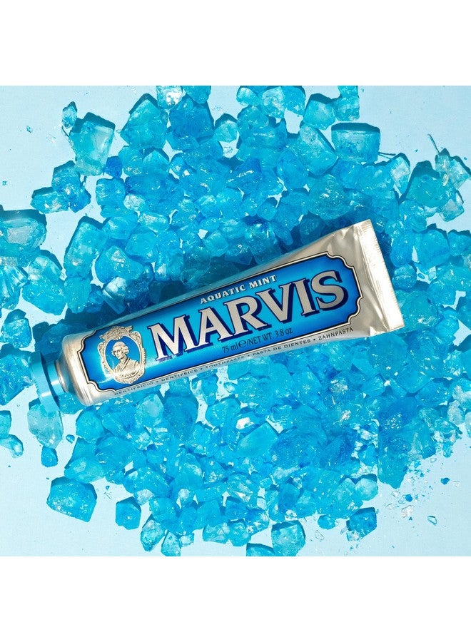 Marvis Arvis Aquatic Mint Toothpaste 3.8 Oz - Image 3