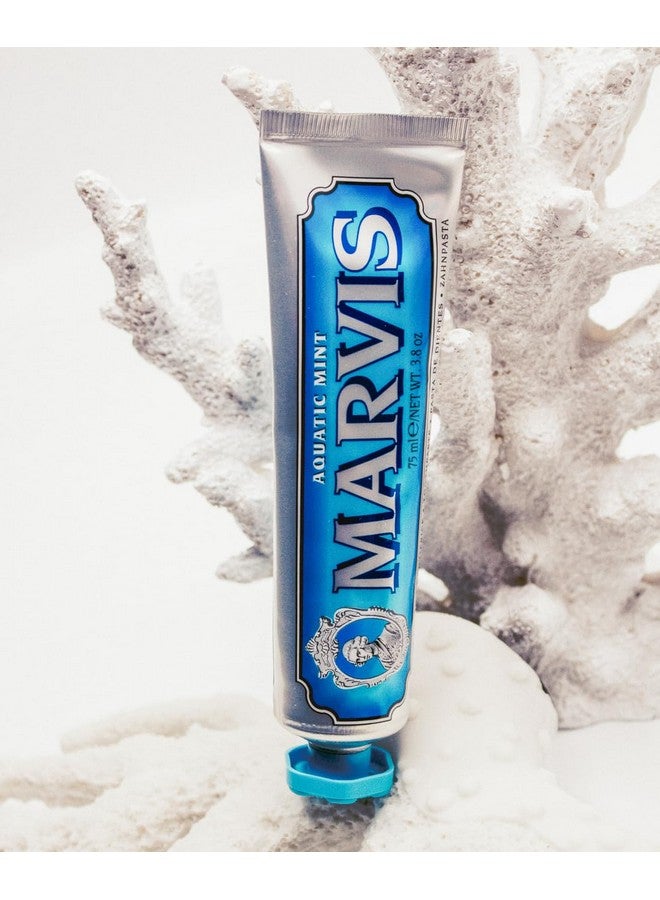 Marvis Arvis Aquatic Mint Toothpaste 3.8 Oz - Image 5