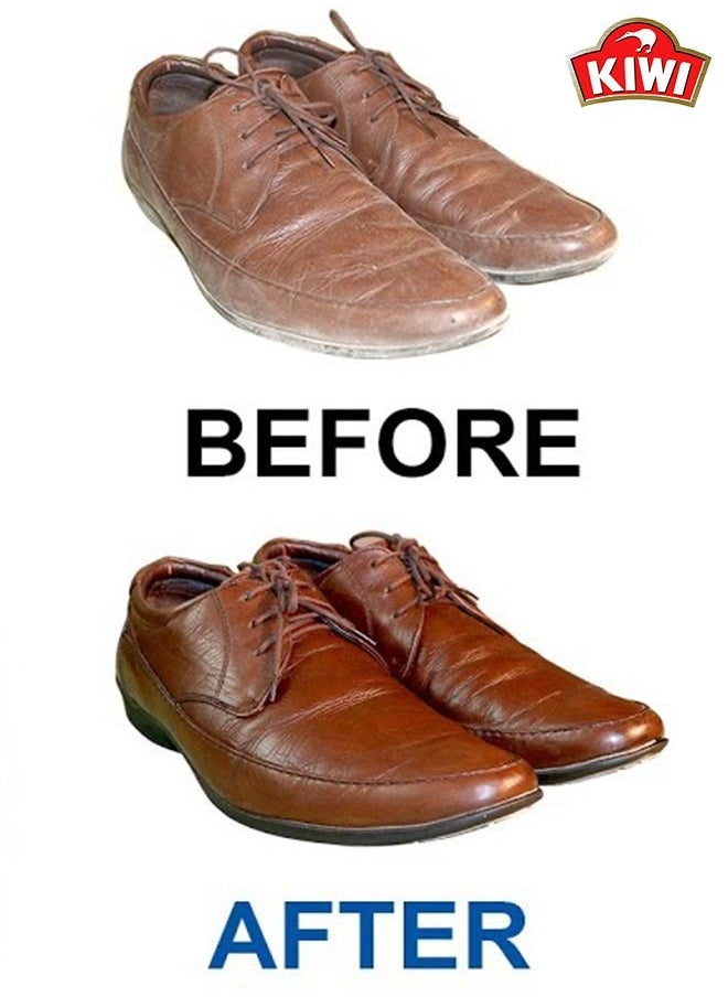 Kiwi - Kiwi Crown Self Shining Shoe Polish Brown 75 ml - Image 1