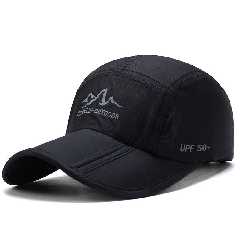 Unisex Summer Breathable Sun Hat with UV Protection navy blue  - Image 2