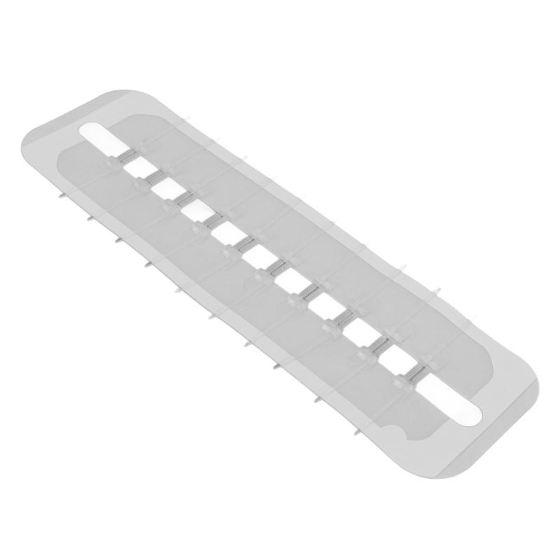 Adhesive Wound Closures Cuttable Size Easy To Cut And Apply Zip Stitch Closures - Reduces Scarring Risk Hygienic Wound Closures For Post Operative Wounds - Image 1