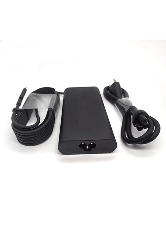 Terabyte 165W Dell Laptop Replacement Charger USB C Type C GAN AC Power Adapter 5.89A 28V Black - Image 2
