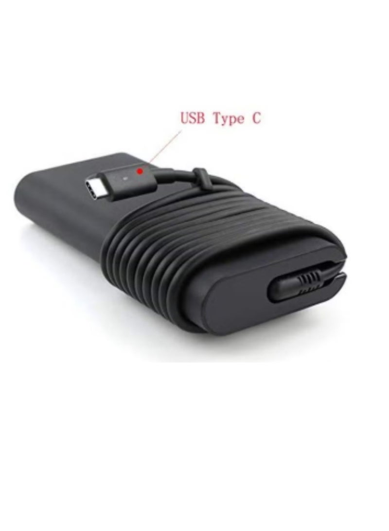 Terabyte 165W Dell Laptop Replacement Charger USB C Type C GAN AC Power Adapter 5.89A 28V Black - Image 5