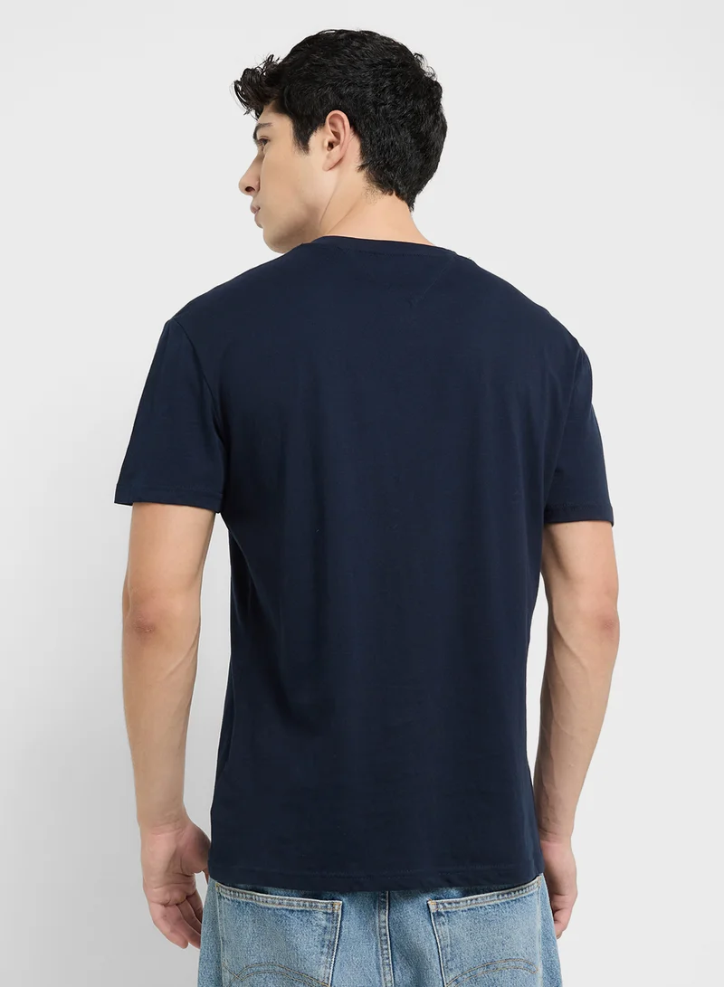 TOMMY JEANS Regular Fit Short Sleeve T-Shirt