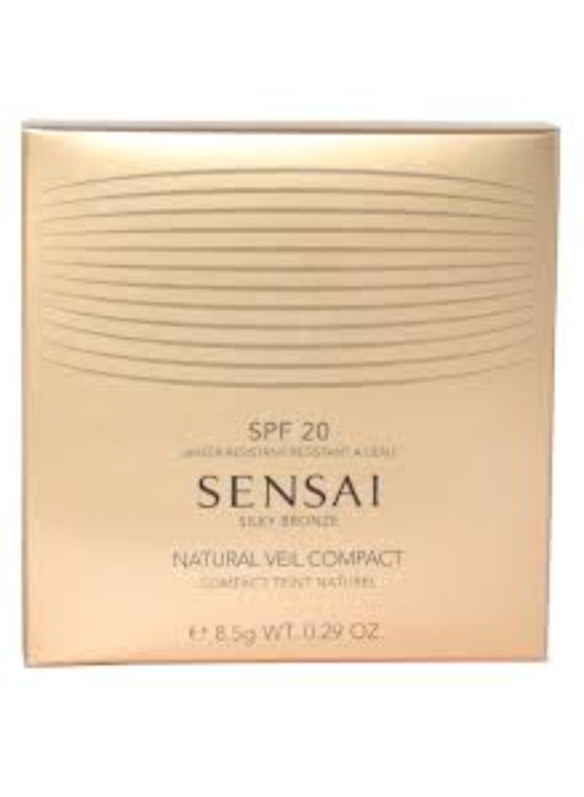 Sensai Silky Bronze Sun Protective Compact Color SC04 - Image 2