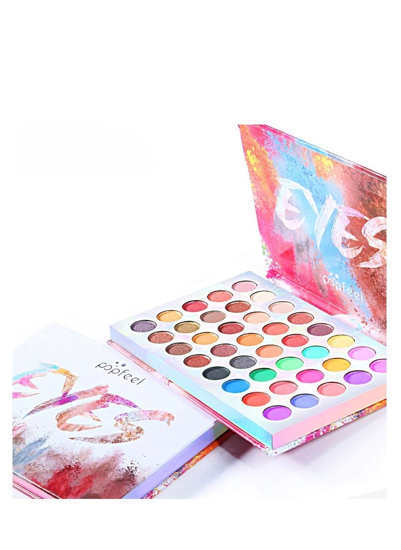 popfeel 40 Colours All New Eyeshadow Makeup Palette  - Image 2
