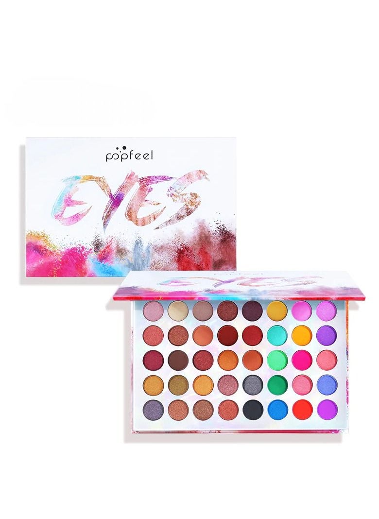 popfeel 40 Colours All New Eyeshadow Makeup Palette  - Image 1