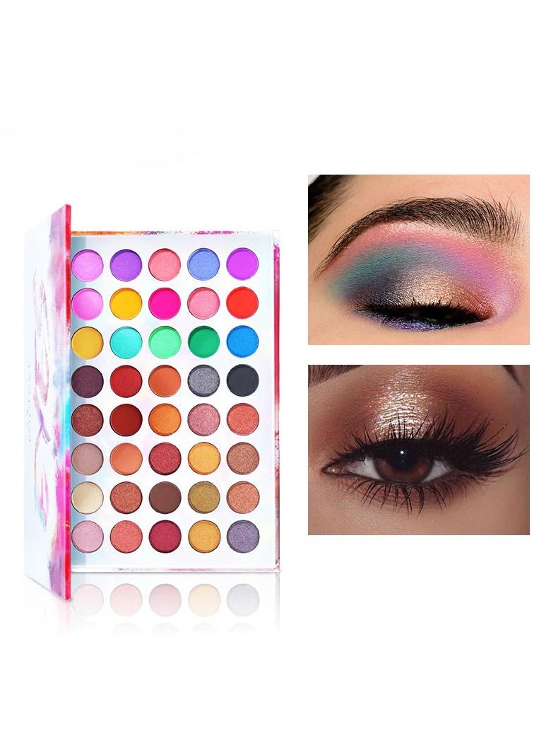 popfeel 40 Colours All New Eyeshadow Makeup Palette  - Image 4